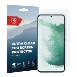 Rosso Ultra Clear Screen Protector - Μεμβράνη Προστασίας Οθόνης - Samsung Galaxy S22 Plus 5G - 2 Τεμ