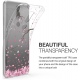 KWmobile Θήκη Σιλικόνης Nokia 2.4 - Cherry Blossoms / Pink / Dark Brown / Transparent (55163.01)
