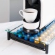 Navaris Glass Coffee Pod Drawer Capsule Box - Συρτάρι για 60 Κάψουλες Nespresso / Γυάλινη Βάση γι