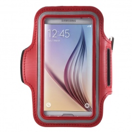 Θήκη μπράτσου Sports Running Armband for Samsung Galaxy S6/S7 /S6 Edge- Red