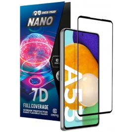 Crong 7D Nano Flexible Glass - Fullface Αντιχαρακτικό Υβριδικό Γυαλί Οθόνης Samsung Galaxy A53 5