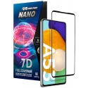 Crong 7D Nano Flexible Glass - Fullface Αντιχαρακτικό Υβριδικό Γυαλί Οθόνης Samsung Galaxy A53 5G - Black - 0.3mm (CRG-7DNANO-SGA53)