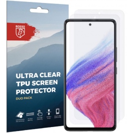 Rosso Ultra Clear Screen Protector - Μεμβράνη Προστασίας Οθόνης - Samsung Galaxy A53 5G - 2 Τεμάχι