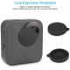 Tempered Glass for Screen and Silicone lens cap for GoPro Max-2 τμχ