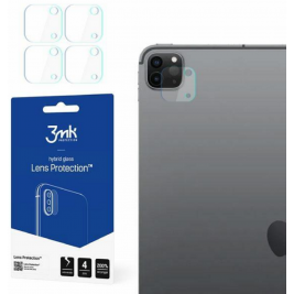 3MK Hybrid Glass Camera Protector - Αντιχαρακτικό Υβριδικό Προστατευτικό Γυαλί για Φακό Κάμερας Apple iPad Pro 12.9 2022 / 2021 - 4 Τεμάχια (5903108451758)