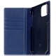 SLG Design D8 Full Grain Leather - Δερμάτινη Θήκη Flip Apple iPhone 13 Pro Max - Navy Blue (SD-D8G-DC-IP13PM-NB)