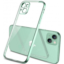Bodycell HD Διάφανη Θήκη Σιλικόνης Apple iPhone 13 mini - Green (5206015067266)
