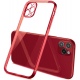 Bodycell HD Διάφανη Θήκη Σιλικόνης Apple iPhone 13 Pro - Red (5206015067372)
