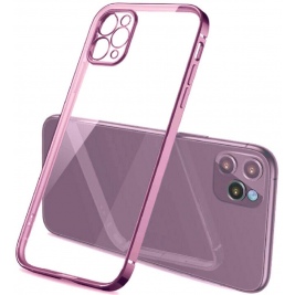 Bodycell HD Διάφανη Θήκη Σιλικόνης Apple iPhone 13 Pro - Violet (5206015067396)