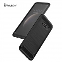 Θήκη Samsung Galaxy S8 Plus 6.2'' IPAKY Original Brushed TPU Back Case with Carbon Fiber Decorated -Black
