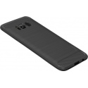 Θήκη Samsung Galaxy S8 Plus IPAKY Original Brushed TPU Back Case with Carbon Fiber Decorated -Grey
