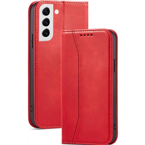 Bodycell Θήκη - Πορτοφόλι Samsung Galaxy S22 5G - Red (5206015058691)