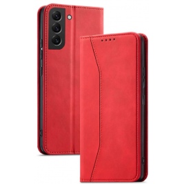 Bodycell Θήκη - Πορτοφόλι Samsung Galaxy S22 Plus 5G - Red (5206015058530)