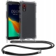 KWmobile Διάφανη Θήκη Σιλικόνης με Λουράκι Λαιμού - Samsung Galaxy Xcover 5 - Transparent (57