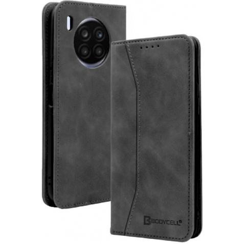 Bodycell Θήκη - Πορτοφόλι Huawei Nova 8i - Black (5206015058486)