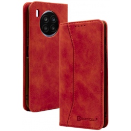 Bodycell Θήκη - Πορτοφόλι Huawei Nova 8i - Red (5206015058844)