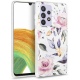 Tech-Protect Θήκη Σιλικόνης Floral - Samsung Galaxy A33 5G - White (9589046921254)