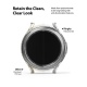 Ringke Θήκη Slim Case - Samsung Galaxy Watch Classic 4 42mm - Clear - 2 Τεμάχια (8809818847850)