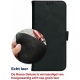 Rosso Deluxe Δερμάτινη Θήκη Πορτοφόλι Apple iPhone SE 2022 / 2020 - Black (8719246238277)