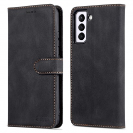 Θήκη Samsung Galaxy S22 5G AZNS Wallet Leather Stand-black