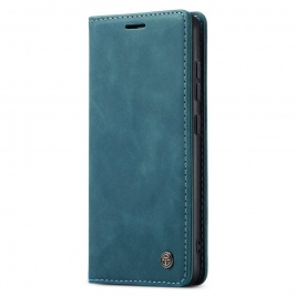 Θήκη Huawei P50 Pro CASEME 013 Series Auto-absorbed Leather Wallet-Blue