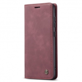 Θήκη Huawei P50 Pro CASEME 013 Series Auto-absorbed Leather Wallet-Red