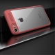 Θήκη iphone 7 4.7" IPAKY Focus Series TPU Frame + Clear Acrylic Back Case-Red