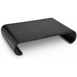 Navaris Universal Wooden Stand - Ξύλινη Βάση για Οθόνη PC / TV / Notebook / Laptop / iMac - Walnut / Oak Black