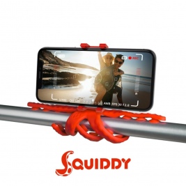 Celly Squiddy Flexible Μίνι Τρίποδο - Red (SQUIDDYRD)