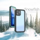 Θήκη αδιάβροχη iPhone 13 Pro Max 6.7" Waterproof Covering Clear Back case Redpepper-Black/Blue