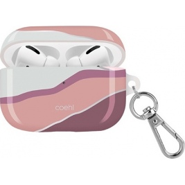 Uniq Coehl Ciel Θήκη Slim Hybrid Apple Airpods Pro - Sunset Pink (75868)