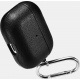 iCarer Microfiber Slim PU Leather Θήκη για Apple AirPods Pro - Black (IAP053-BK)
