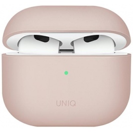 Uniq Lino Hybrid Case - Σκληρή Θήκη για AirPods 3rd Gen - Pink (UNIQ-AIRPODS(2021)-LINOPNK)