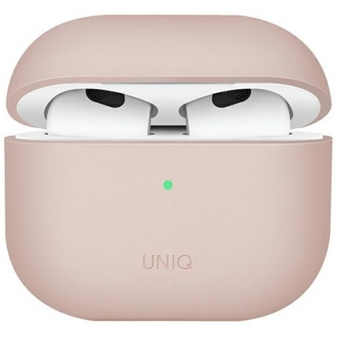 Uniq Lino Hybrid Case - Σκληρή Θήκη για AirPods 3rd Gen - Pink (UNIQ-AIRPODS(2021)-LINOPNK)