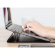 SwitchEasy Easy Stand - Δερμάτινη Θήκη / Βάση για MacBook Pro 16" - Black (GS-105-233-201-11)