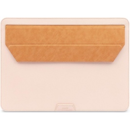 Moshi Muse 14" 3-in-1 Laptop Sleeve - Eco-Leather Θήκη για MacBook Pro 14" 2021 - Luna Pink (99MO034302)