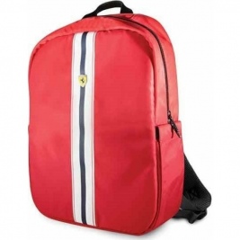 Ferrari Computer On Track Pista Backpack - Σακίδιο Πλάτης / Τσάντα Laptop 15.6" με Υποδοχή USΒ γ
