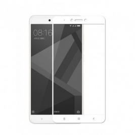 Tempered Glass Full Cover MOCOLO for Xiaomi Redmi Note 4 (Mediatek Δεκαπύρηνο)-White