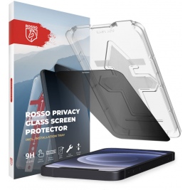 Rosso Privacy Tempered Glass - Αντιχαρακτικό Γυαλί Προστασίας Απορρήτου Οθόνης Apple 