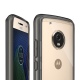 Ringke (Fusion) Διάφανη Θήκη Motorola Moto G5 Plus PC με TPU Bumper + Screen Protector - Smoke Black (10975)