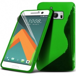 Θήκη S-Line Σιλικόνης HTC 10 - Πράσινο (9721) - OEM