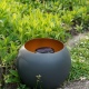 Navaris Outdoor Solar Light Bowl Flame - Διακοσμητικό Ηλιακό Φωτιστικό Δαπέδου LED με Αισ