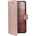 Celly Case Wally One - Universal Θήκη - Πορτοφόλι για Smartphones / Κινητά 4.5 - 5.0 - XL - Pink (WALLYONEXLPK)