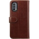 Rosso Element PU Θήκη Πορτοφόλι Motorola Moto E40 / E30 - Brown (8719246342332)