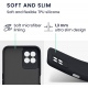 KWmobile Soft Slim Flexible Rubber Cover with Camera Protector - Θήκη Σιλικόνης Realme 8i με Πλαίσιο Κάμερας - Black Matte (58293.47)