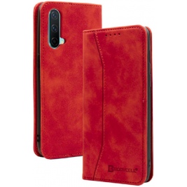 Bodycell Θήκη - Πορτοφόλι OnePlus Nord CE 5G - Red (5206015058936)