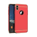 Θήκη iphone X/Xs ΙPAKY 3-In-1 Plating Hard PC Back Cover-red