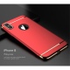 Θήκη iphone X ΙPAKY 3-In-1 Plating Hard PC Back Cover-red