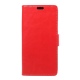 Θήκη iphone X Leather Wallet Case- Red