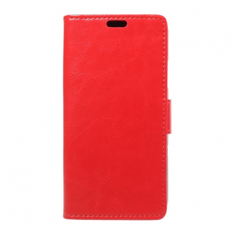 Θήκη iphone X Leather Wallet Case- Red
